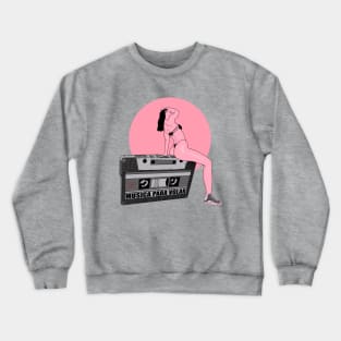 Musica para volar! Crewneck Sweatshirt